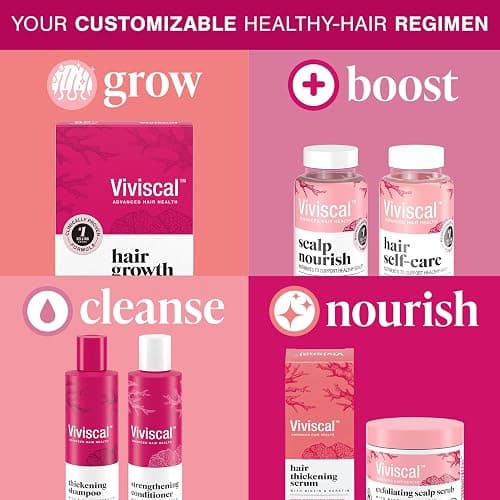Viviscal Hair Strengthening Conditioner – Strengthens and Reduces Breakage for Fuller, Healthier Hair – With Biotin, Keratin and Marine Extracts – 250ml (8.45 Fl Oz) thumbnail 6
