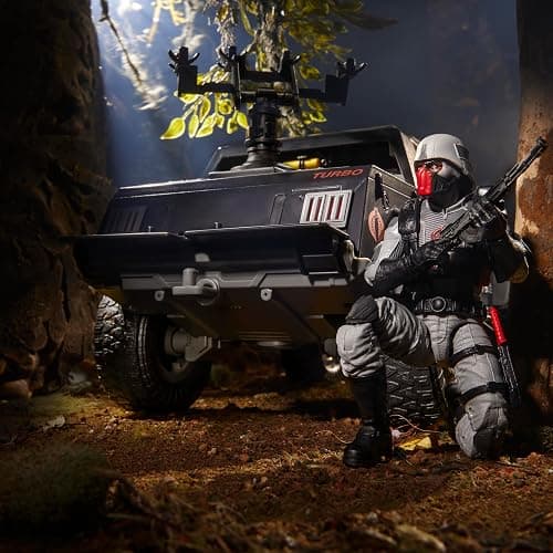G.I. Joe Classified Series #120, Cobra Night Attack 4-WD Stinger & Driver, Collectible 6 Inch Action Figure & Vehicle with 8 Accessories thumbnail 4