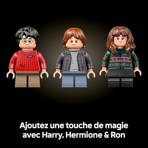 LEGO Harry Potter L’École des Sorciers – Édition Collector - Maquette DIY - Décoration Intérieure - Scènes Miniatures du Film - Figurine d'Hedwige - 3 Minifigurines - Idée Cadeau pour Fan Adulte 76466 thumbnail 8
