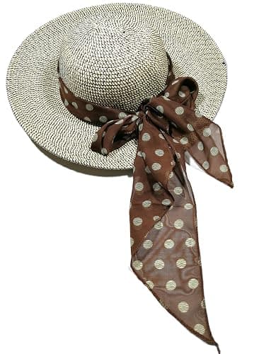  Polka Dot Chiffon Skinny Scarf ⭐️ thumbnail 2