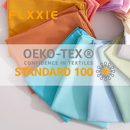 FLXXIE Microfiber Pillow Cases Queen Size Set of 2, Soft Pillowcases with Envelope Closure, Wrinkle Resistant Pillow Covers, 20x30, Navy thumbnail 9