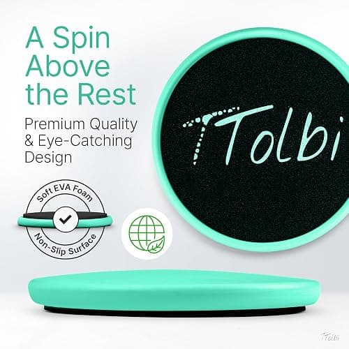 Premium Turning Boards for Dancers, Turn Board for Ballet and Ice Skating | Improve Spins, Technique and Balance, Portable Spin Disc for Dance and Figure Skating, Spinner Disk Training Equipment Gifts thumbnail 7