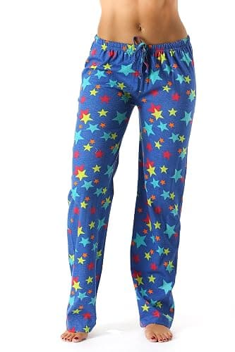 Just Love Womens 100% Cotton Pajama Pants - Image 1