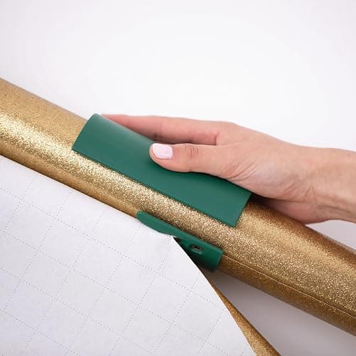 Little ELF Wrapping Paper Cutter (2-Pack) | As seen on Shark Tank | Made in USA | Green | Holiday Gift Wrap Paper Roll Holder and Cutter thumbnail 2