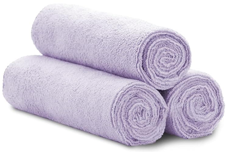 S&T INC. Microfiber Gym Towels, Yoga Towel for Home and Gym Bag, 16 Inch x 27 Inch, 3 Pack - Image 1