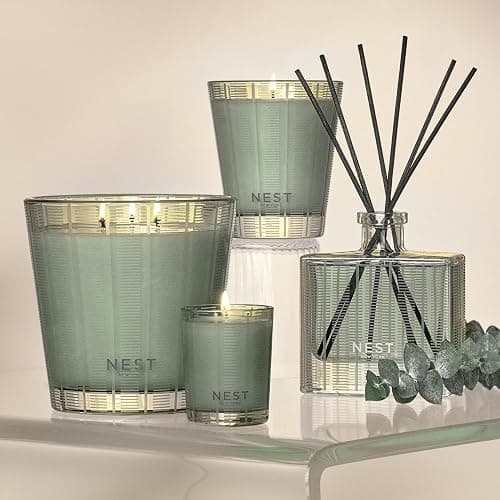 NEST New York Reed Diffuser Liquid Refill, Wild Mint & Eucalyptus - 5.9 fl oz - Fragrance for Up to 90 Days - Flame Free thumbnail 3