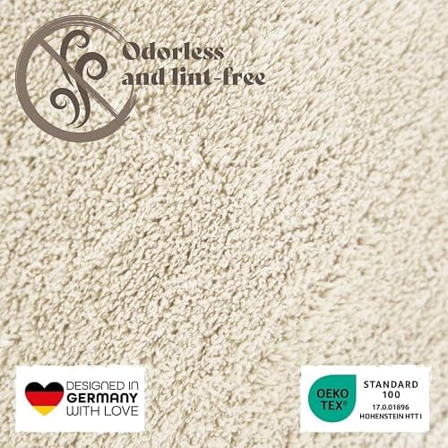 TT Home Tapis Poil Ras Tapis De Salon Monochrome Design Moderne Lavable, Couleur: Crème, Dimension:140x200 cm - 140x200 cm - Crème thumbnail 3