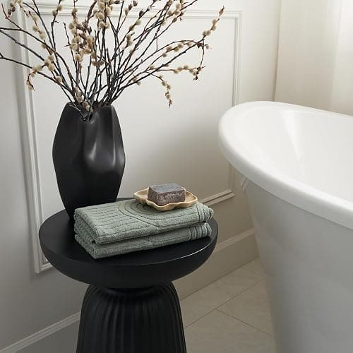 KIBAGA Decorative Hand Towels for Your Bathroom Or Kitchen – Luxurious Set of 2 Soft Boho Cotton Towels are Absorbent, Lightweight & Dry Quickly - Perfect to Elevate Any Bath Decoration at Home thumbnail 7