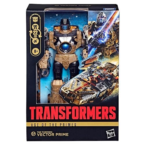 Transformers Age of the Primes The Thirteen Vector Prime, Voyager Class 7-Inch Converting Action Figure, Robot Toys for Ages 8+ thumbnail 5