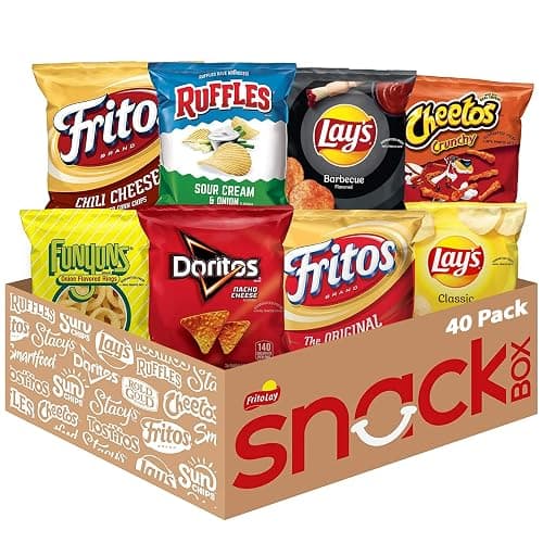 Frito-Lay Variety Packs, Party Mix, Single Serve Bags, 2.41 Pounds (40 Pack) - Image 1