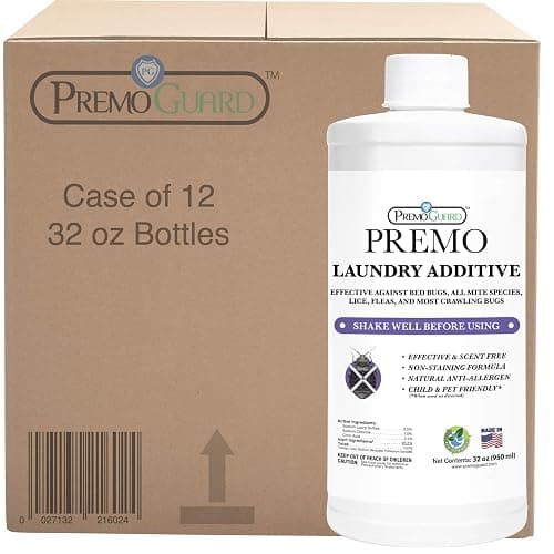 Bed Bug & Mite Laundry Detergent Additive By Premo Guard – 32 oz – Child & Pet Friendly – Stain & Odor Free – Best Natural Non-Toxin Treatment thumbnail 7