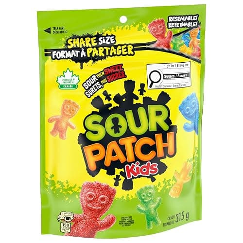 Sour Patch Kids Original Candy, Gummy Candy, Sour Candy, Sharing Size, 315 g thumbnail 9