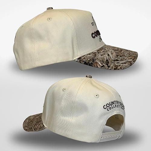 Vintage Western Trucker Hat | Men & Women | Country Cute Caps for Cowgirls Cowboys | Camo Denim Embroidered Cotton | Snapback thumbnail 3