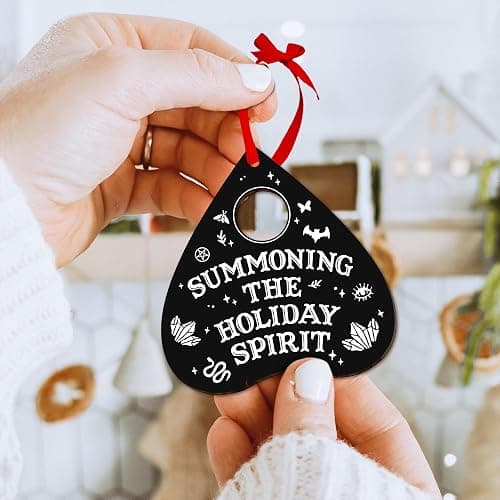 Summoning the holiday spirit ornament thumbnail 3