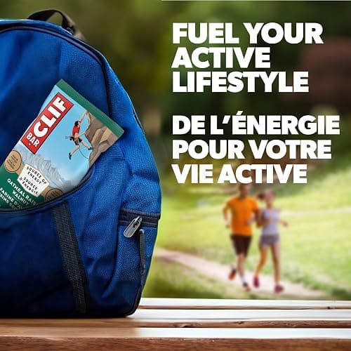 CLIF BAR Energy Bars, Oatmeal Raisin Walnut, Granola Bar, High in Protein, Contains 70% Organic Ingredients, 680 g (Pack of 10) thumbnail 4