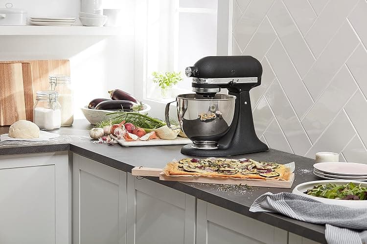 KitchenAid Artisan Series 5 Quart Tilt Head Stand Mixer with Pouring Shield KSM150PS, Cast Iron thumbnail 5