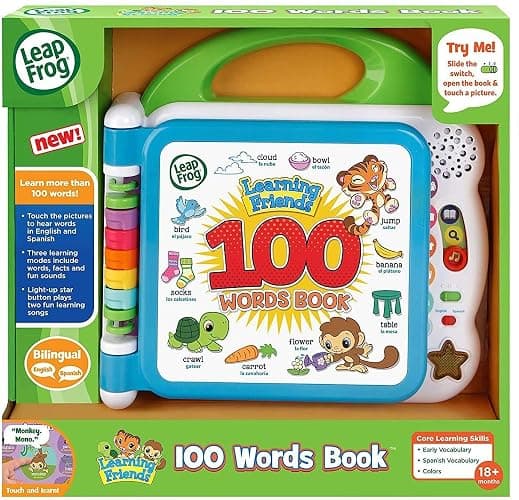 LeapFrog Learning Friends 100 Words Book, Green thumbnail 8