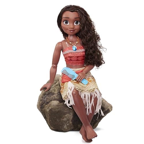 Disney Moana Doll 32" Tall Playdate Perfectly Poseable Doll, Includes Hair Comb, Playdate Moana Fashion Doll, Moana Doll Stands 32 Inches Tall! Great Gift for Girls thumbnail 5