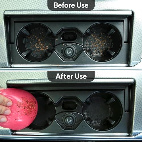 PULIDIKI Car Cleaning Gel for Car Detailing Kits Car Putty Auto Detailing Tools Car Interior Cleaner Car Cleaning Slime Car Accessories Blue Pink Stocking Stuffers for Women Men Teens Adults (2Pack) thumbnail 6