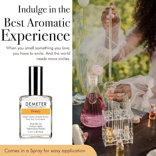 DEMETER Honey, 1 Oz Cologne Spray, Perfume for Women and Men thumbnail 5