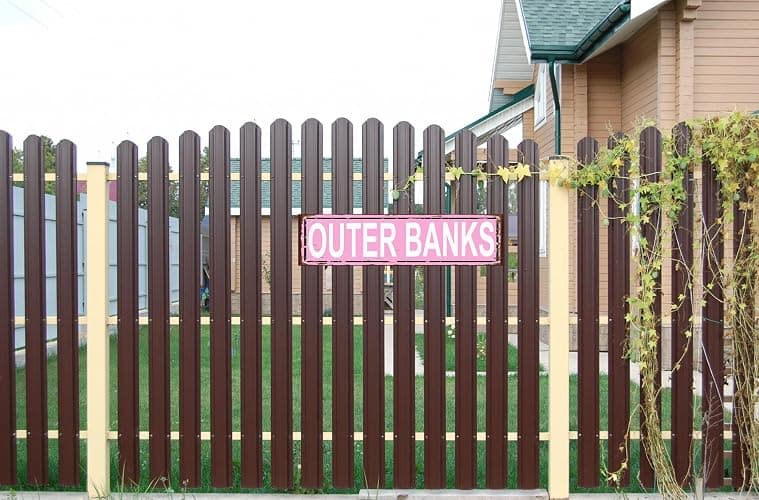 Outer Banks Sign Street Sign Retro Metal Sign for Home Bar Coffee Garden Indoor Ourdoor Decor Tin Sign Pink 16 X 4 Inch thumbnail 5