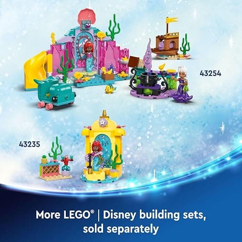 LEGO Disney Princess Ariel’s Music Stage, Ariel Toy with 2 Iconic Characters, Buildable Disney Princess Toy for Kids, Fun Disney Gift Idea for TV Show Fans, Girls and Boys Ages 4 and Up, 43235 thumbnail 6