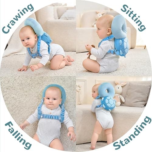 Baby Head Protector Backpack for Falling Crawling and Walking Toddler Essentials Harness Infant Koala Toys Helmets Baby Essentials Must Have 0.5-2 Years thumbnail 6
