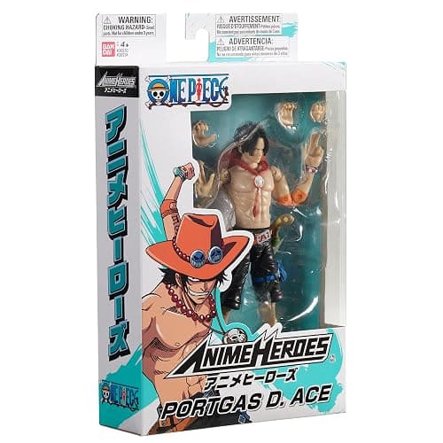 ANIME HEROES - One Piece - Portgas D. Ace Action Figure | One Piece 6 Inch Action Figure Anime Heroes - Portugas D Ace thumbnail 10