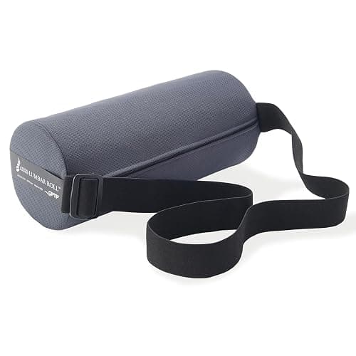 OPTP The Original McKenzie Lumbar Roll – USA-Made Low Back Lumbar Support for Office Chair & Car Seat Back Support Cushion. The Preferred Lumbar Pillow by Physical Therapists - Firm Density - Image 1