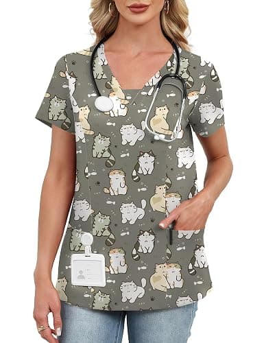 Cat Scrubs - Image 1