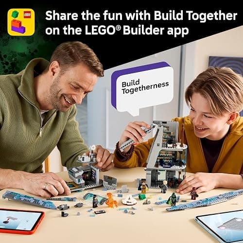 LEGO Marvel Avengers: Doomsday New Avengers Tower 76352 | Building Toy for Boys & Girls, Ages 12+, Bedroom Decor, Doomsday Merch with 6 Minifigures, 954 pieces, Gift for Marvel Fans thumbnail 6