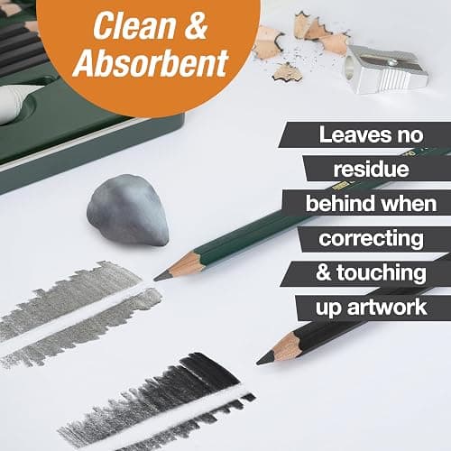 FABER-CASTELL Gomme modélable mie de pain Art Eraser grise thumbnail 6