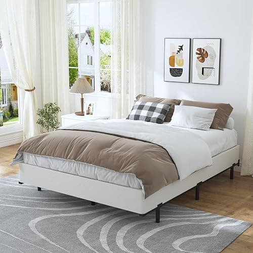 HOBINCHE King Box Spring - 7 Inch High Profile Box Spring for King Bed, Sturdy Metal Frame Mattress Foundation, Easy Assembly, Quiet & Noise-Free thumbnail 3