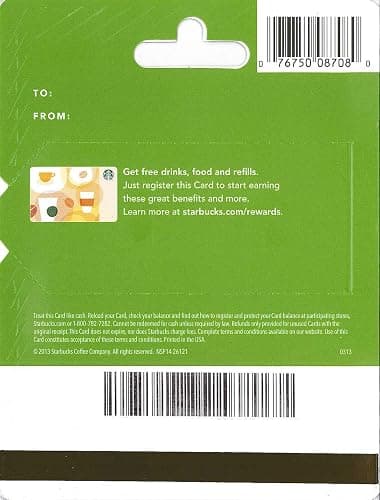 Starbucks Gift Card $50 thumbnail 2