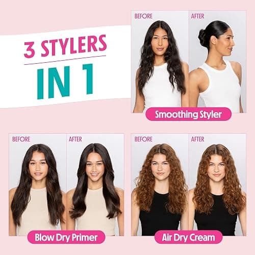 Not Your Mother's All Eyes On Me 3-in-1 Hair Styling Cream, 5.5 oz | Styling Cream with UV Protection and up to 450 Degree Heat Protection - For All Hair Types - Berry Vanilla Scent thumbnail 2