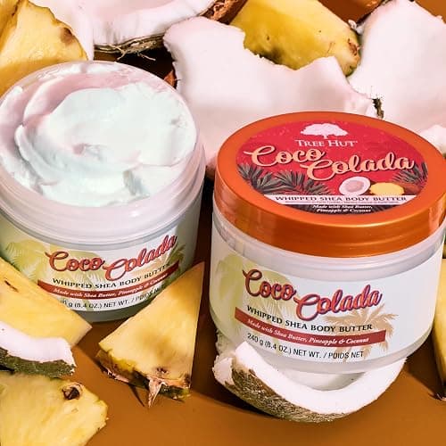 Tree Hut Coco Colada Whipped Shea Body Butter, 8.4oz, with Natural Shea Butter for Nourishing Essential Body Care thumbnail 4