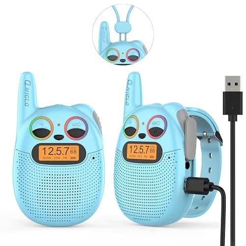 Walkie Talkies for Kids, 3 Miles Long Range 22 Channels 2 Way Radio for Boys Girls Ages 3-12, Walkie Talkies for Outdoor Camping Hiking, Easter/Birthday Presents for 4 5 6 7 8 Year Old - Image 1