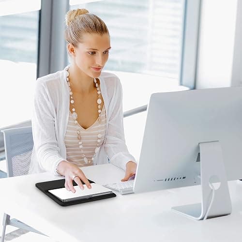 HONKID Wrist Rest for Magic Trackpad 2(MJ2R2LL/A, A1535), Wrist Rest Relieve Pain & Fatigue, Black thumbnail 6
