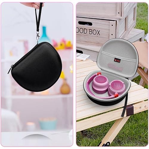 XANAD Hard Case for JBL Junior 470NC or JBL JR 470 NC/JR 460 NC or JBL Junior 320BT Kids Headphone - Gray thumbnail 5