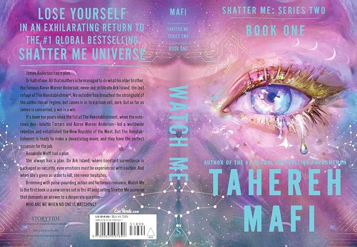 Watch Me Paperback Deluxe Limited Edition: A Deluxe Edition of the Heart-Stopping Romantasy with Holographic Foil Edges (Shatter Me: Series Two, 1) thumbnail 3