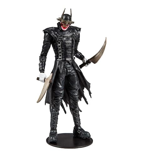 McFarlane Toys DC Multiverse Batman Who Laughs Action Figure with Build-A Rebirth Batmobile (Piece 3) - Image 1