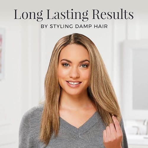 Remington Wet2Straight Hair Straightener / Flat Iron, 450°F Salon High Heat, 1 3/4" Inch plates, Mauve thumbnail 8
