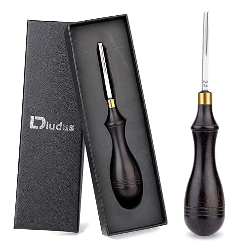 Leather Edge Bevelers, Edge Skiving Beveler 1.8mm, Leather Working Tools Leather Skiver Tool for Leathercraft Working (2#) - Image 1