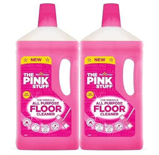 Stardrops - The Pink Stuff - The Miracle All Purpose Floor Cleaner - Pack of 2, 67.6 Fl Oz (82375) - Image 1