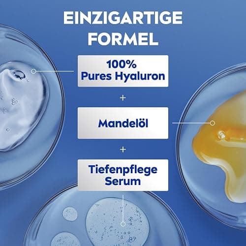 NIVEA Reichhaltige Body Milk, intensiv pflegende Körpercreme mit purem Hyaluron, Mandelöl und Tiefenpflege Serum, Lotion für trockene Haut (625 ml) thumbnail 4