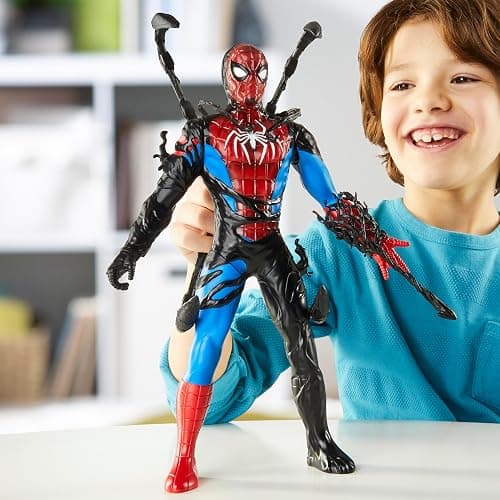 Marvel Spider-Man VenomVersus Spider-Man Liquid Shifter Action Figure with Accessories, 11-Inch-Scale (27 cm) Super Hero Toys for Kids Ages 4 and Up thumbnail 9