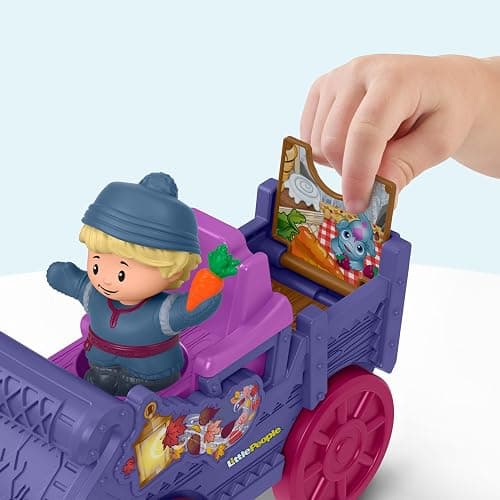 Fisher-Price Little People Disney Frozen Arendelle Adventures Playset | Toddler Toy, Includes Anna, Elsa Olaf & Kristoff Figures, Pretend Play for Kids Ages 18+ Months (Amazon Exclusive) thumbnail 5