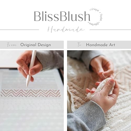 BlissBlush Coastal Blue Decorative Lumbar Pillow Cover 14x36 Boho Long Body Pillow for Bed Farmhouse Lumbar Throw Pillow for Couch Modern Accent Textured Throw Pillowcase thumbnail 4
