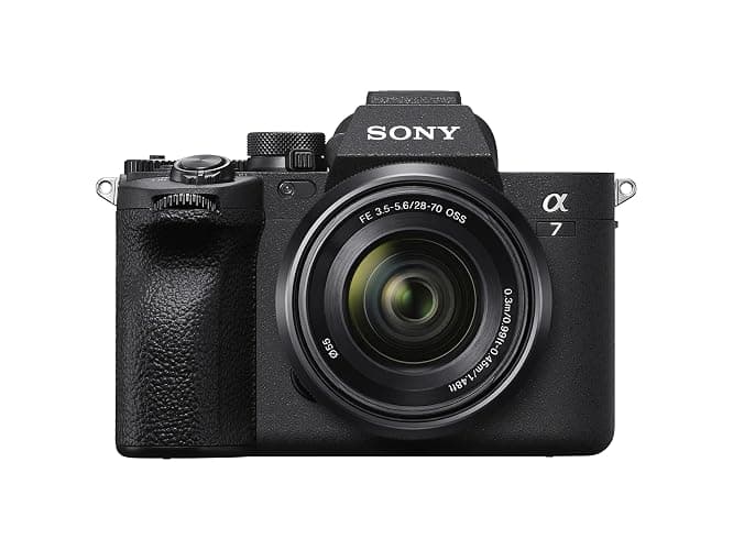 Sony Alpha 7 IV Fotocamera full frame con obiettivo 28-70 mm – 33 MP, autofocus in tempo reale, 10 fps, video 4K 60p, touchscreen, funzioni professionali per foto e filmati - Image 1