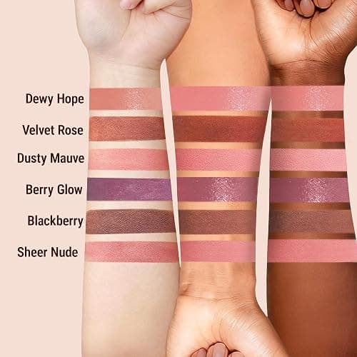 Exmiloo Liquid Blush for Cheeks, Lightweight Liquid Blush for a Natural Look, Buildable & Smooth Sheer Dewy Finish, Vegan & Cruelty-Free, Dewy Hope thumbnail 5
